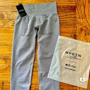 NVGTN Grey Curve Leggings